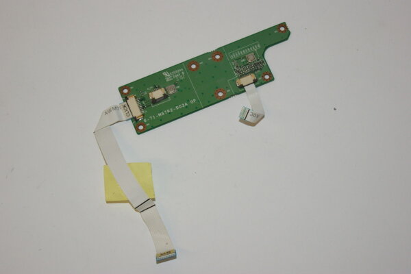 Clevo Hyrican M57RU Touchpad Maustasten Board mit Kabel 6-71-M57R2-D03A #2418