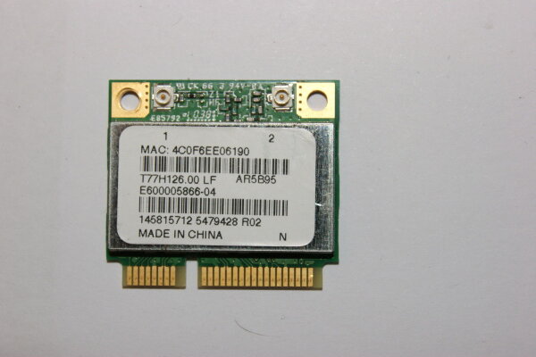 Sony Vaio VPCEE3J1E PCG-61611M WLAN Karte WiFi Modul Wireless AR5B95 #2412