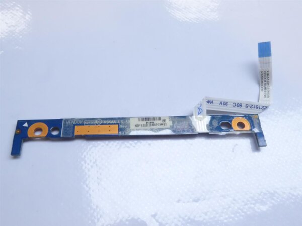 Toshiba Satellite A500-1EK LED Powerbutton Switch Board mit Kabel LS-4991P #2587