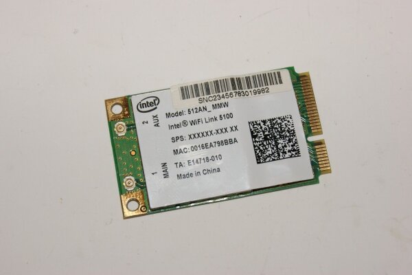 Toshiba Satellite PRO L770-126 WLAN Karte 512AN_MMW  #2546