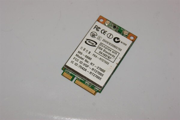 MSI VR630 RT-2700E Wifi WLAN Karte MS-6890 #2316_2