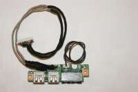 MSI MegaBook GX600 USB LAN Board mit Kabel MS-16352 #2758