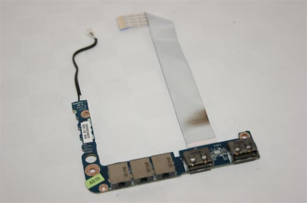 Dell Studio XPS 1645 Audio USB Board mit Kabel DA0RM5PIAA0 #2790