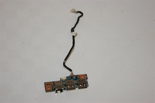 Packard Bell EasyNote TJ65 MS2273 USB Board mit Kabel 48.4BU02.01M #2830