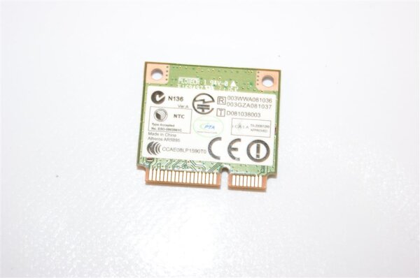 Acer Aspire 5733Z-P624G50Mikk ATH-AR5B95 Wifi WLAN Karte WN6601AHAA #2870