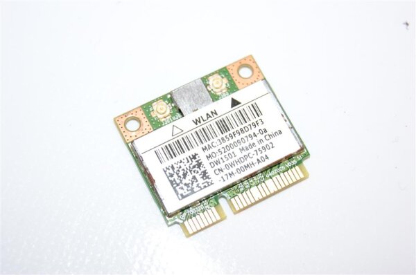 Dell Alienware M17X-0105 WLAN Karte DW1501 0WHDPC #2894