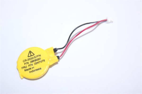 Lenovo ThinkPad L530 Cmos Bios Batterie mit Kabel 04W3253 #2896