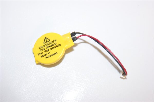 Lenovo ThinkPad T520 4240-4BG CMOS Bios Batterie mit Kabel 02K7078 #2899