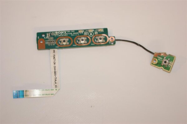 Sony Vaio PCG-61211M VPCEA3S1E Media Button Board 1P-1106J03-8011 #2938