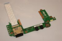 Asus Eee PC 1201HA Audio USB SD Kartenleser Board mit...