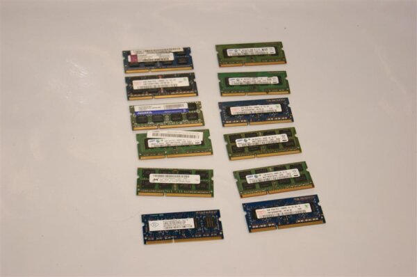 2GB Notebook DDR3 10600S 1333MHZ RAM Modul Laptop Speicher #3001_06