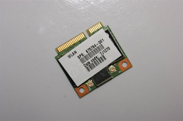HP Pavilion M6-1040eo WLAN Karte WiFi Modul Wireless halfsize 675794-001 #3029