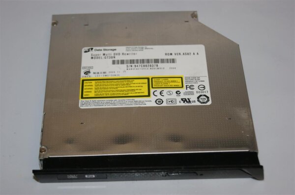 Asus G60V G60VX SATA DVD Laufwerk 12,7mm GT30N #3055