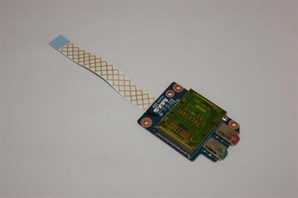 Lenovo G560e Kartenleser Audio Board incl Kabel LS-7013P #3091