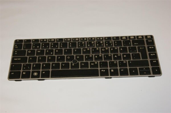 HP Elitebook 8470p Original Tastatur Keyboard Layout Dansk 686299-081 #3094