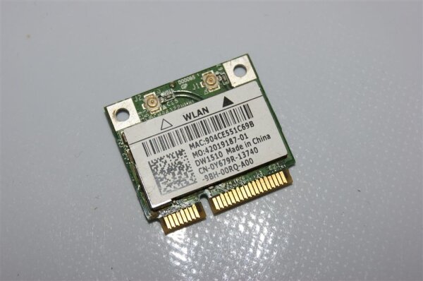 Alienware P01E WLAN Karte Wifi Card 0Y679R DW1510 #3099