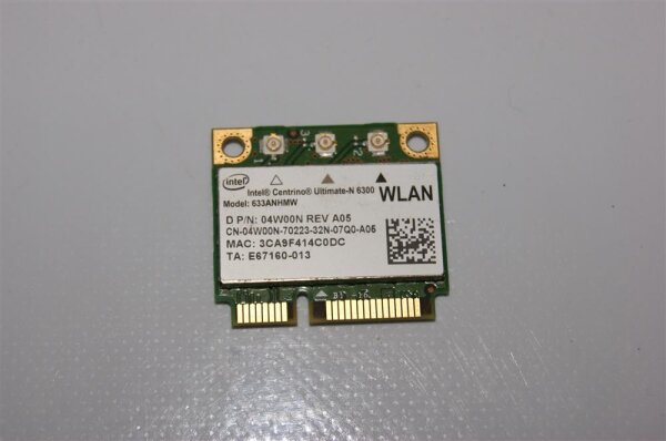 Dell Latitude E5530  WLAN WIFI Karte Card 04W00N #3191