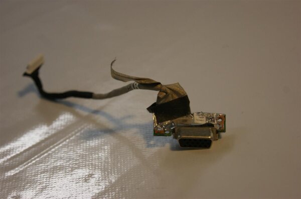 ASUS N53SM VGA Buchse Board incl Kabel 69N0MJC10A01-01 #3215