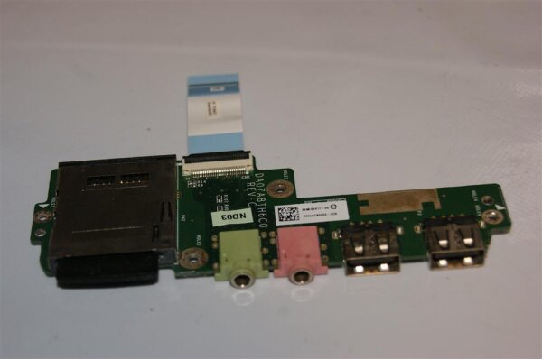Packard Bell ZA8 USB Audio SD Board mit Kabel DA0ZA8TH6C0 #3254