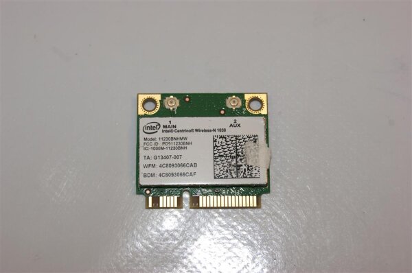 Medion Akoya P7624 MD98920 WLAN WIFI Karte 11230BNHMW #3278