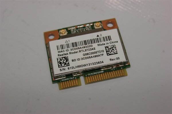 Toshiba Satellite C870D-116 WLAN Wifi Karte RTL8723A #3291