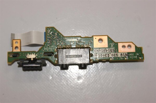 Lifebook S751 Audio Jack Board mit Kabel CP501481-Z3 #3359