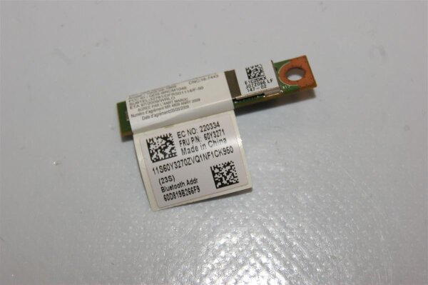 Lenovo ThinkPad X220 X220i Bluetooth Modul 60Y3271 #3400