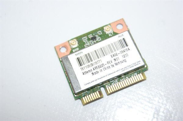 Samsung 305U NP305U1A WLAN WIFI Karte Card BA92-08418A #3448