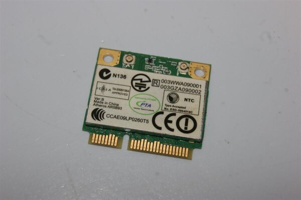 P/B EasyNote LJ61 WLAN WIFI Karte Card AR5B93 #3450