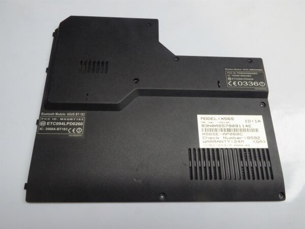 ASUS X56S RAM Memory Speicher CPU Abdeckung #2389