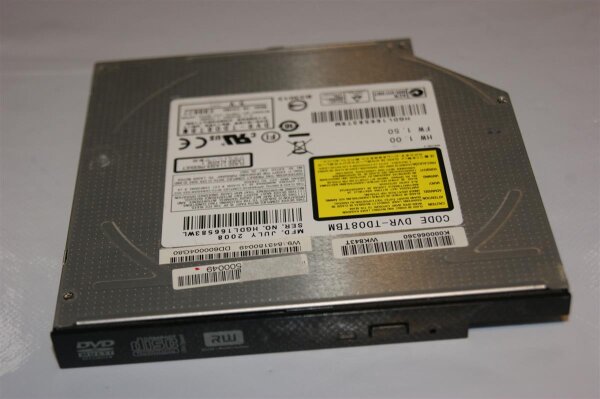 Toshiba Satellite A350-200 SATA DVD Laufwerk 12,7mm DVR-TD08TBM #3469