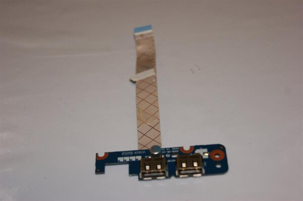Toshiba Satellite A350-200 Dual USB Board mit Kabel LS-4575P #3469