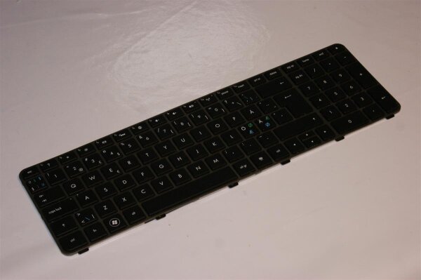 HP ENVY 17 1000 Serie ORIGINAL Backlight Keyboard nordic Layout 603791-DH1 #3545