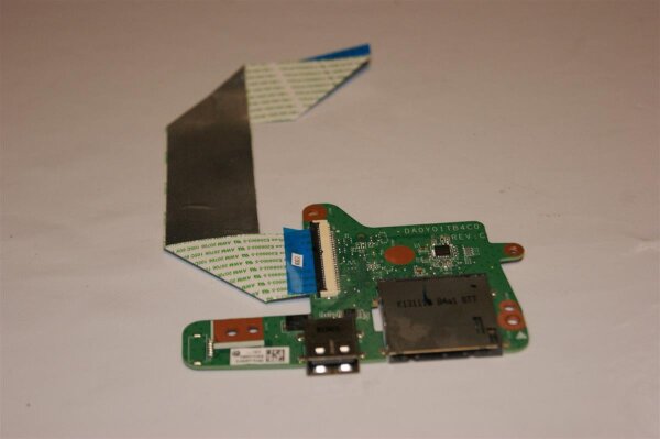 HP Chrome 14-q030ef USB SD Kartenleser Board DA0Y01TB4C01 #3550
