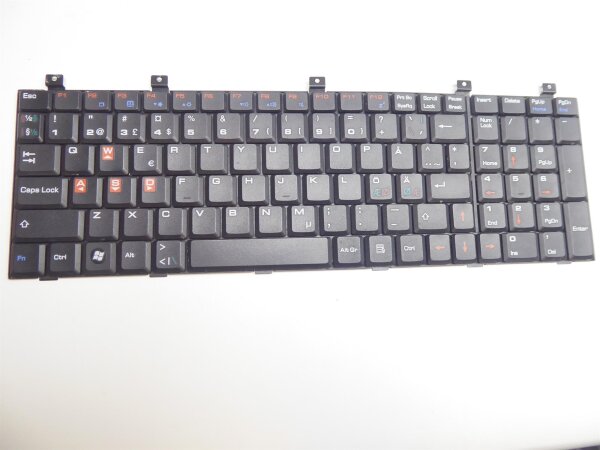 MSI GX740 Original Keyoard nordic Layout!! MP-08C23DN-3591  #3553