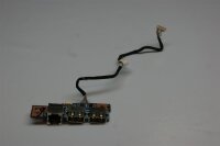 Packard Bell EasyNote TJ66 Dual USB LAN Board mit Kabel...