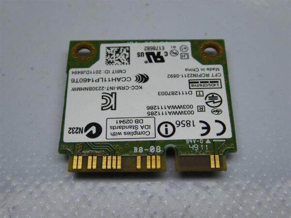Sony Vaio SVE14AA11M WLAN Karte WIFI Card 2230BNHMW #3655