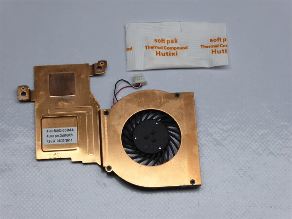 Samsung Chromebook XE500C21 Kühler Lüfter + Wärmeleitpaste BA62-00568A #2544_2