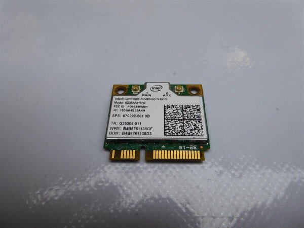 Sony Vaio SVS131E21M WLAN Karte Wifi Card 6235ANHMW #3663