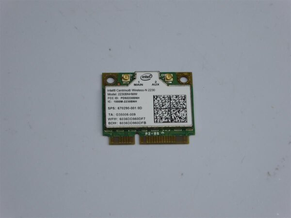 Asus K56CB Intel Centrino N 2230 Wifi WLAN Karte 670290-001 #3677