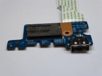 HP 15 USB SD Kartenleser Board mit Kabel LS-C705P #3684
