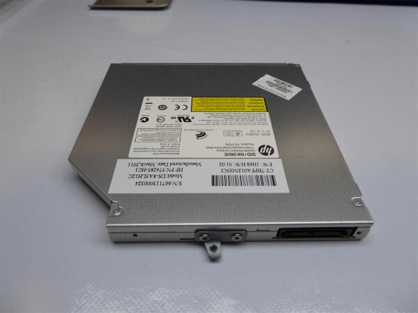 HP Pavilion G7-1000er Serie Org.SATA DVD Laufwerk o. Blende 640209-001 #3095