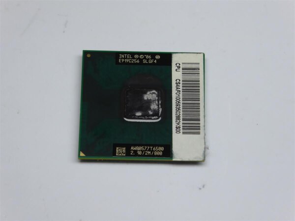 Medion Akoya P7612 Intel Core 2 T6500 SLGF4 Prozessor 2,1GHz AW80577T6500 #3540