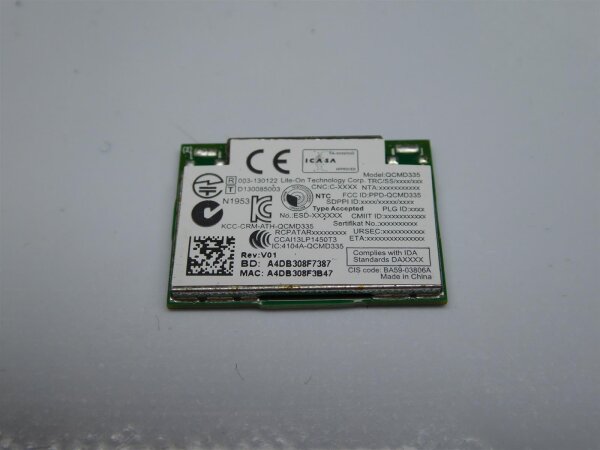 Samsung 450R NP450R5G WLAN Karte Wifi Card QCMD335 #3696