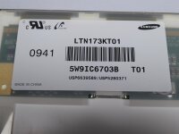 Toshiba Satellite Pro L550D-11J 17,3 Display Panel glänzend LTN173KT01 #3723