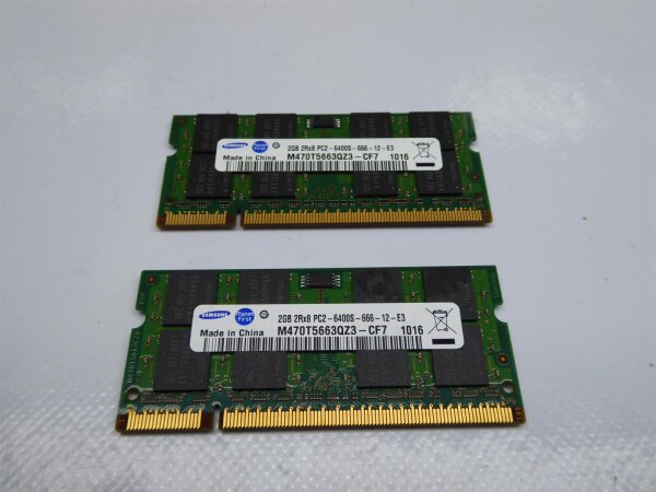 Lenovo G555 4GB ( 2x2GB ) Ram Speicher Set von Samsung!! #2193