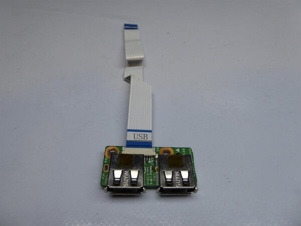 HP Pavilion DV6 1000 Serie Dual Usb Board mit Kabel DA0UP61B6A0 #3729