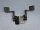 Alienware M17x R4 Displayscharniere Scharniere hinges L+R #3772