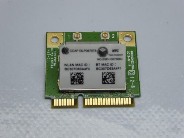 Acer Aspire ES1-711 Series Wlan Karte Wifi Card RTL8723BE #3781