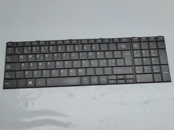 Toshiba Satellite C50D-A-11G ORIGINAL Keyboard nordic Layout 0KN0-CK1N513  #3801